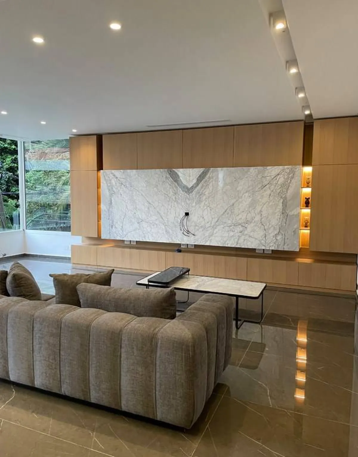 منطقة المعيشة تسمح بقضاء أفراد العائلة الأوقات مع بعضهم البعض