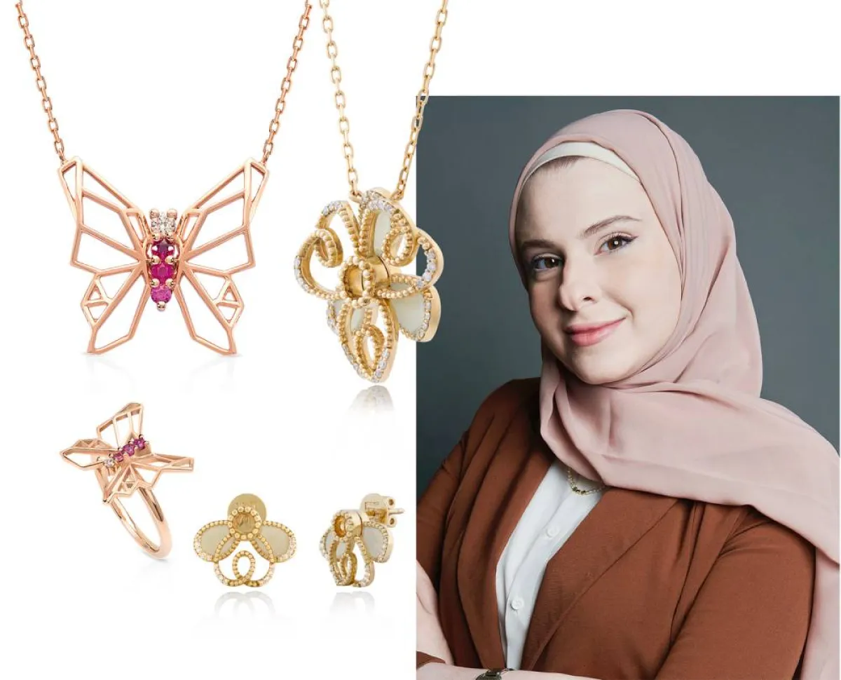 مجوهرات من تصميم المصممة لانا آل كمال