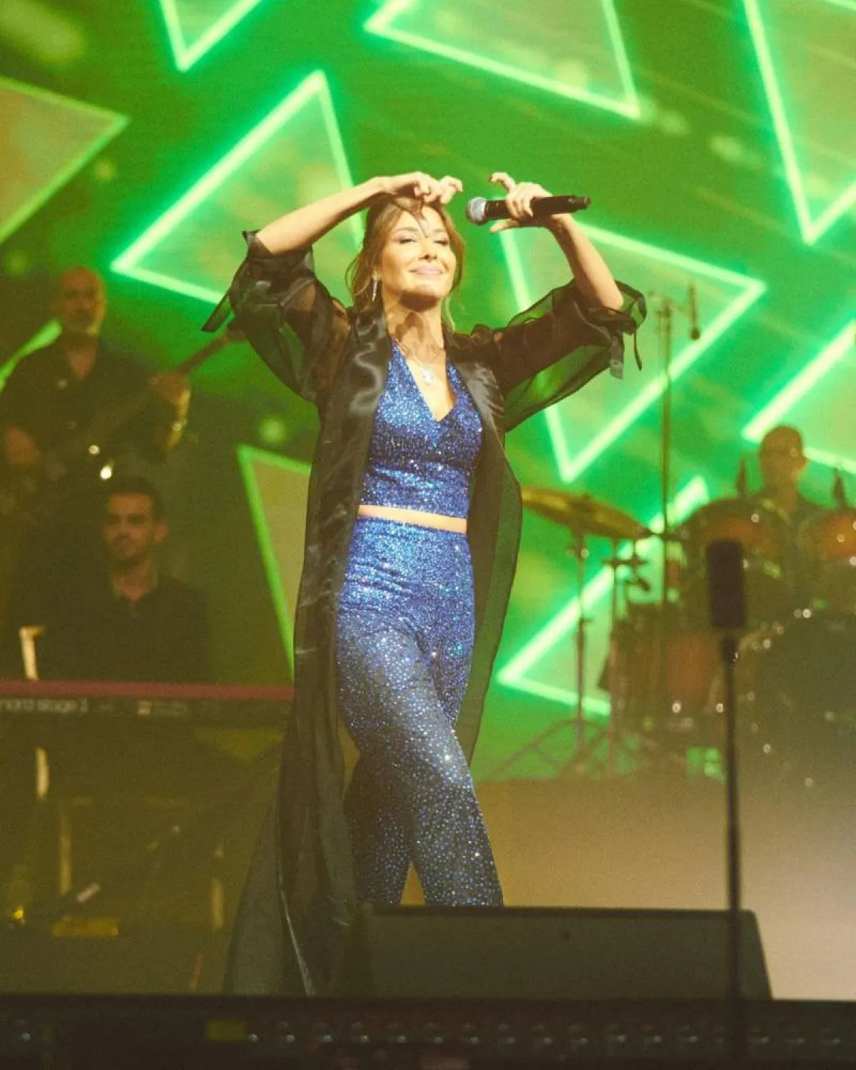 نانسي عجرم ورسالة حب للجمهور - صورة من حسابها على انستجرام