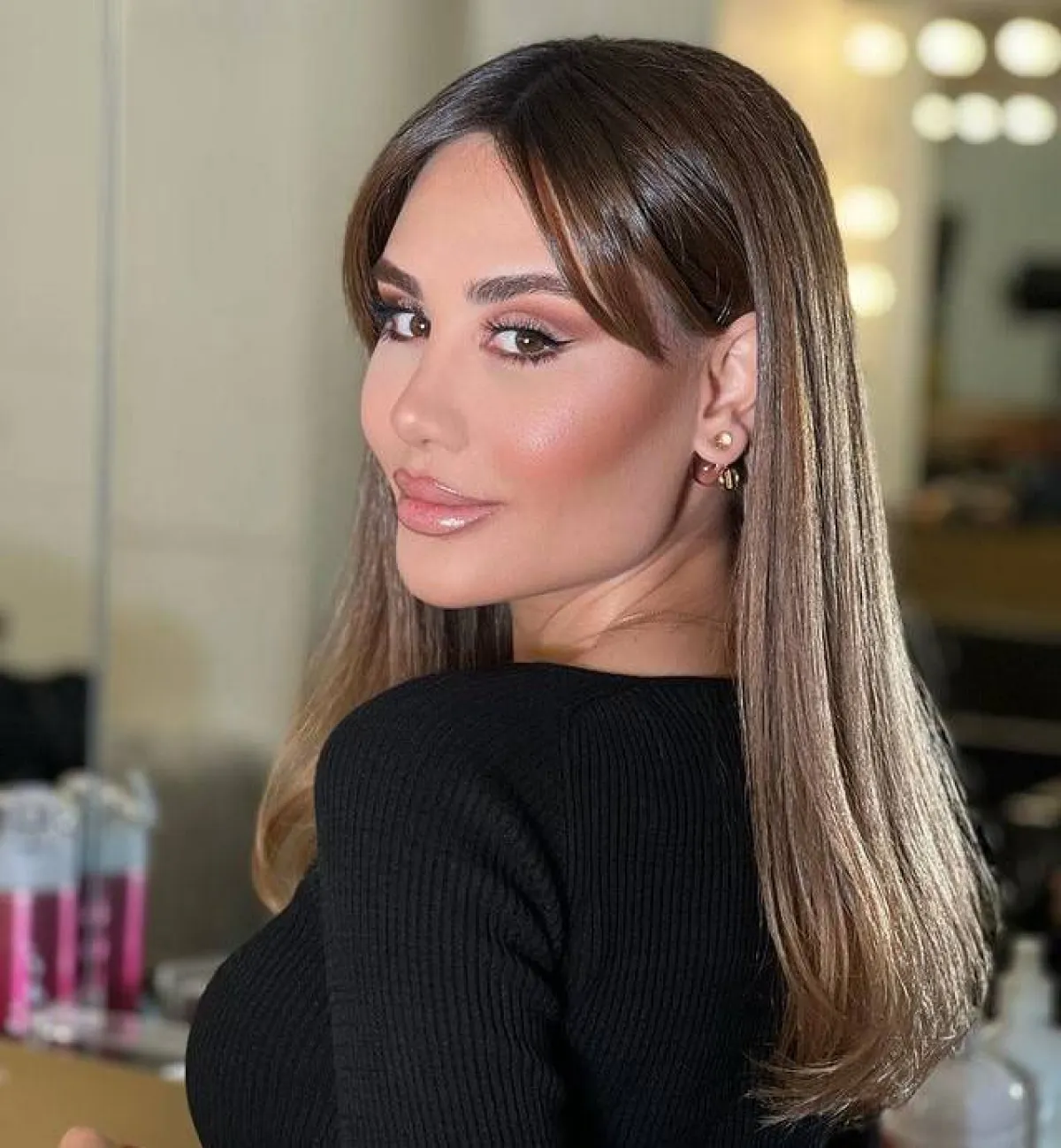 مكياج عيون داليدا عياش