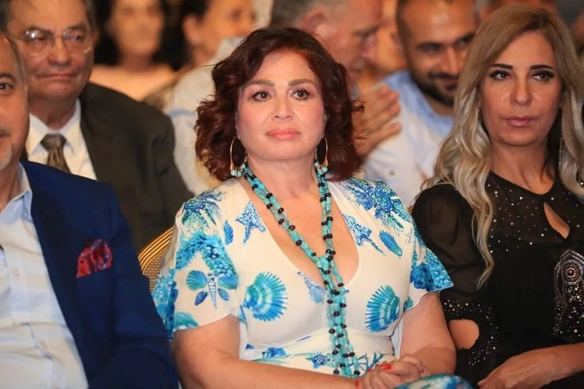 إلهام شاهين في مهرجان الفحيص - صورة من حسابها على إنستجرام