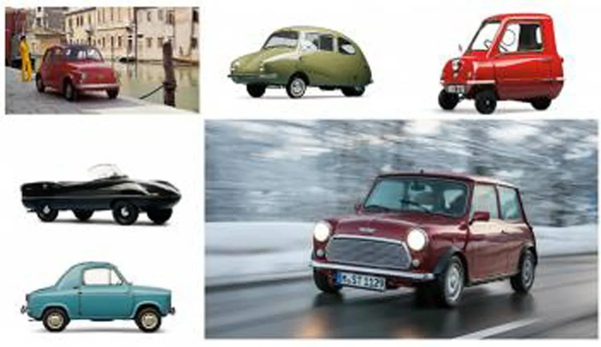 أصغر سيارات في العالم تستخدم للسير على الطرقات