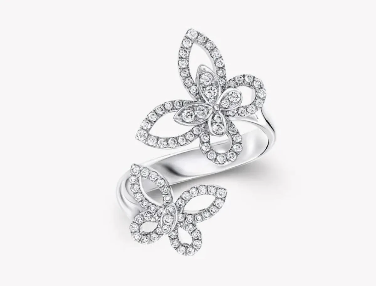 خاتم الفراشتين من غراف Graff