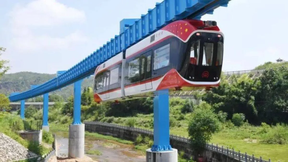  الصين تطلق أول سكة حديد مغناطيسية في العالم