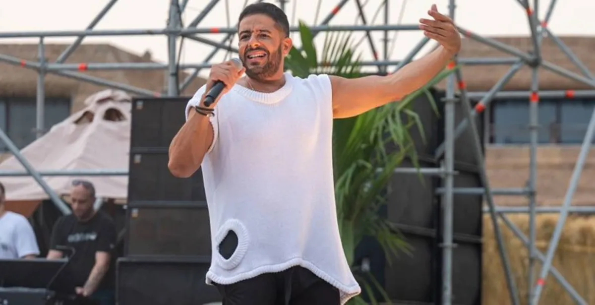 محمد حماقي-الصور من المركز الاعلامي ل شركة بنش مارك