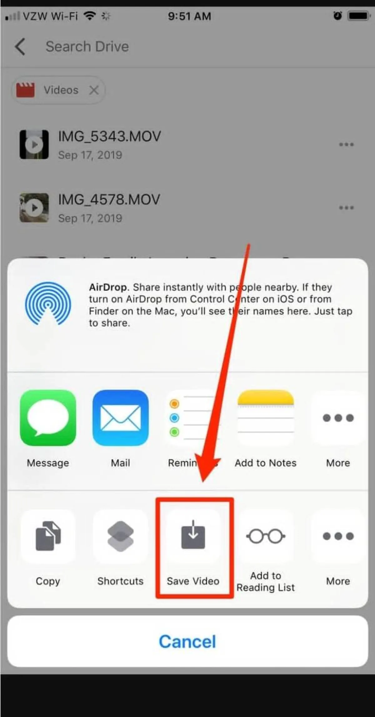 فى 5 خطوات سهلة.. طريقة تنزيل مقطع فيديو من Google Drive إلى iPhone الخاص بك