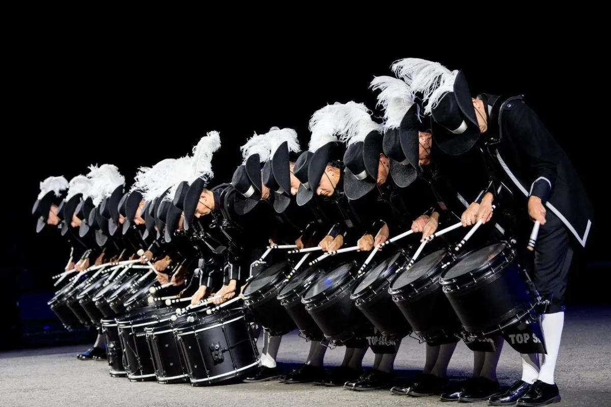 عودة مهرجان الوشم الملكى.. العسكري بقلعة إدنبرة البريطاني، بعد انقطاع لثلاثة أعوام