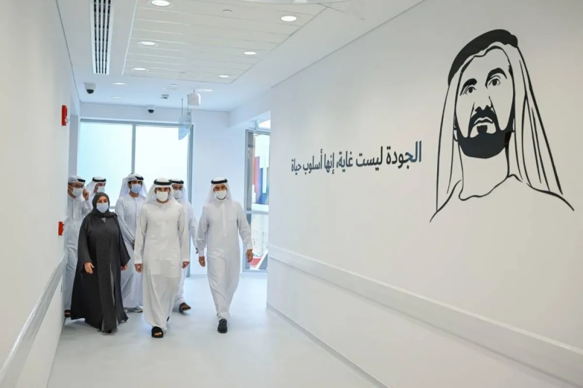 تدشين المبنى الجديد للعيادات الخارجية بمستشفى دبي - الصورة من وام