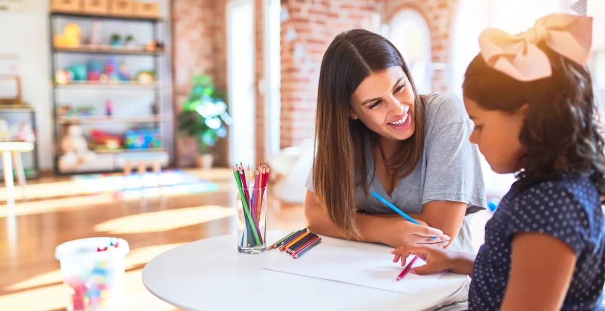 صورة لتقييم المعلمة