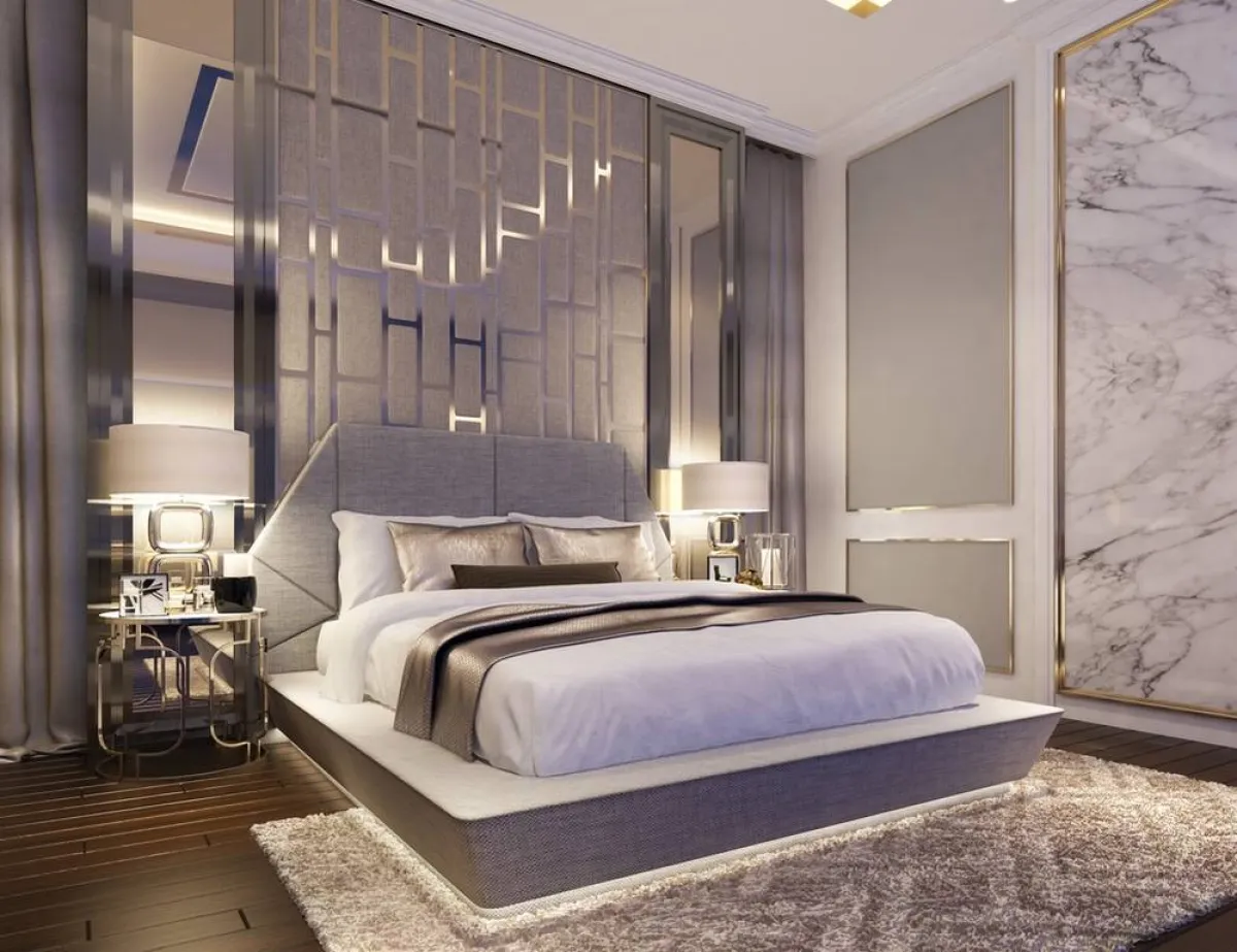 غرفة نوم معاصرة