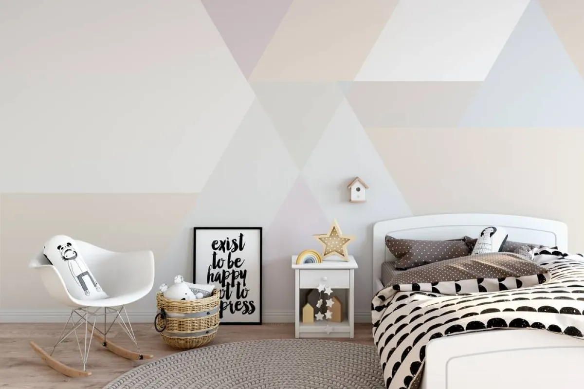 من الجذّاب في الديكور، استخدام ورق الجدران في غرف نوم الطفل 