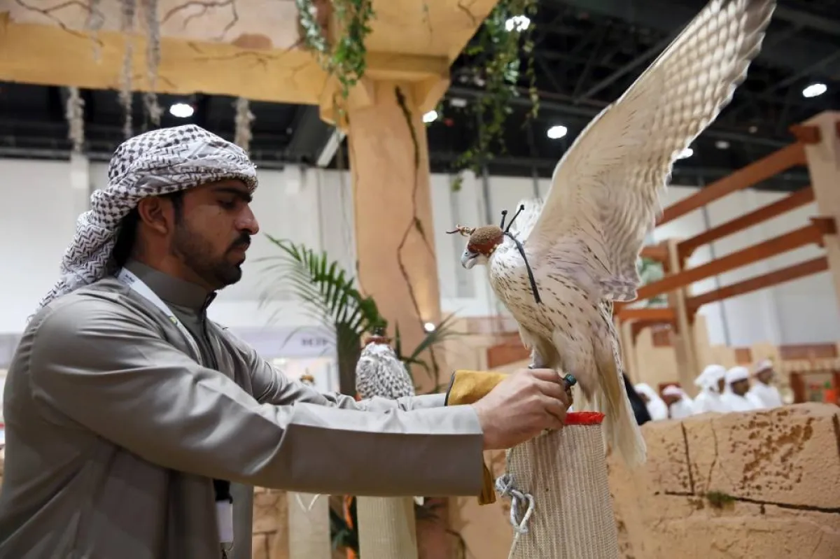 أبوظبي للصيد والفروسية. الصورة من "وام"