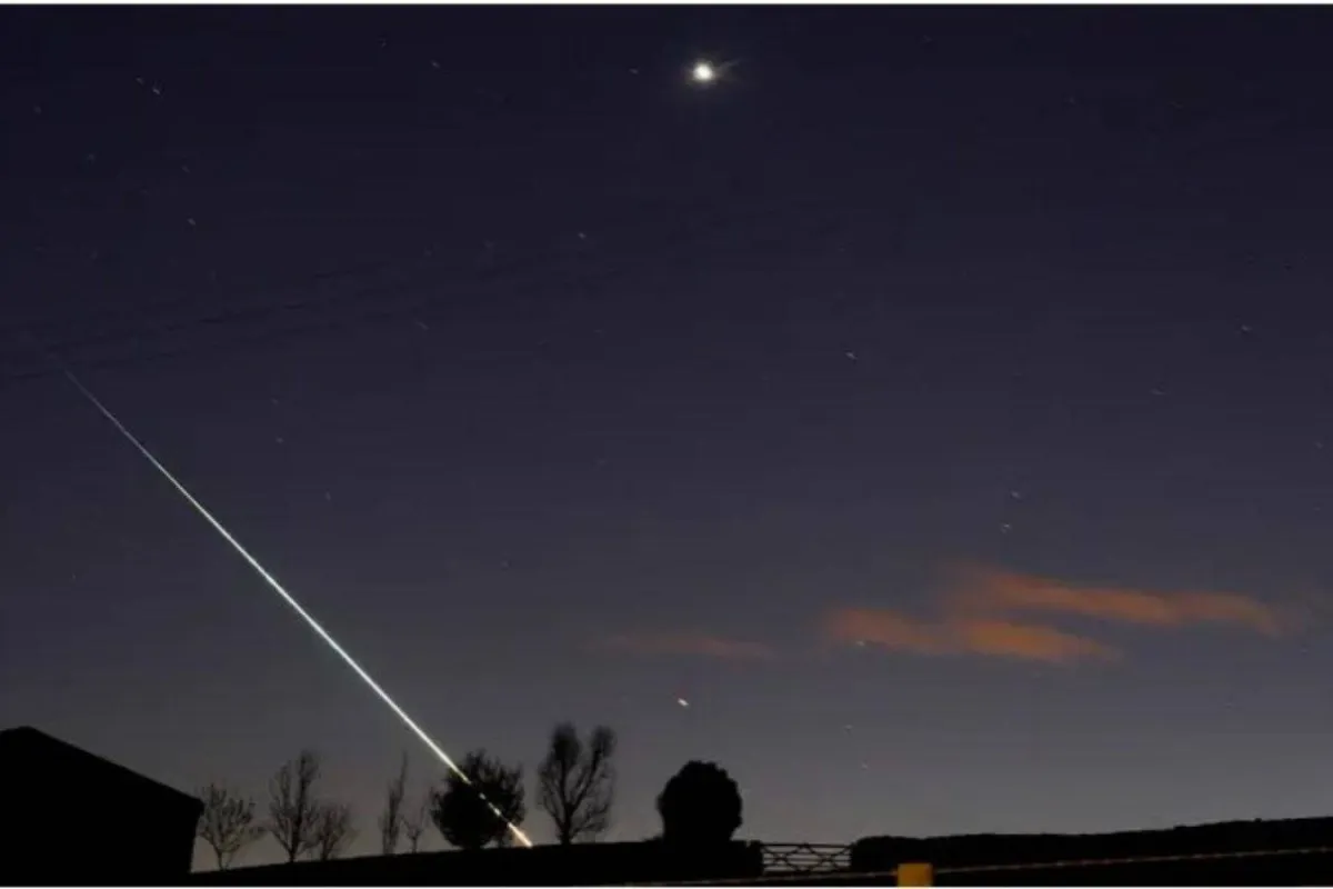 انفجار نيزك