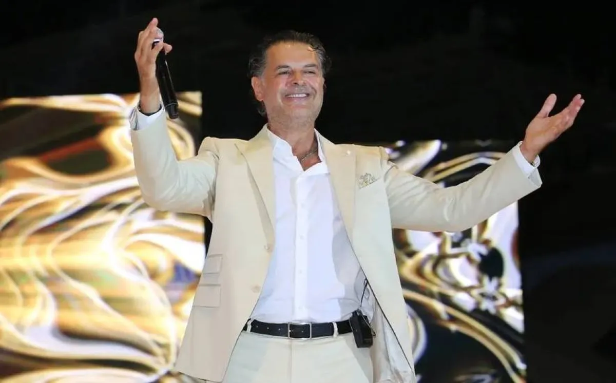 حفل راغب علامة في مهرجان الفحيص بالأردن - صورة من حسابه على انستغرام