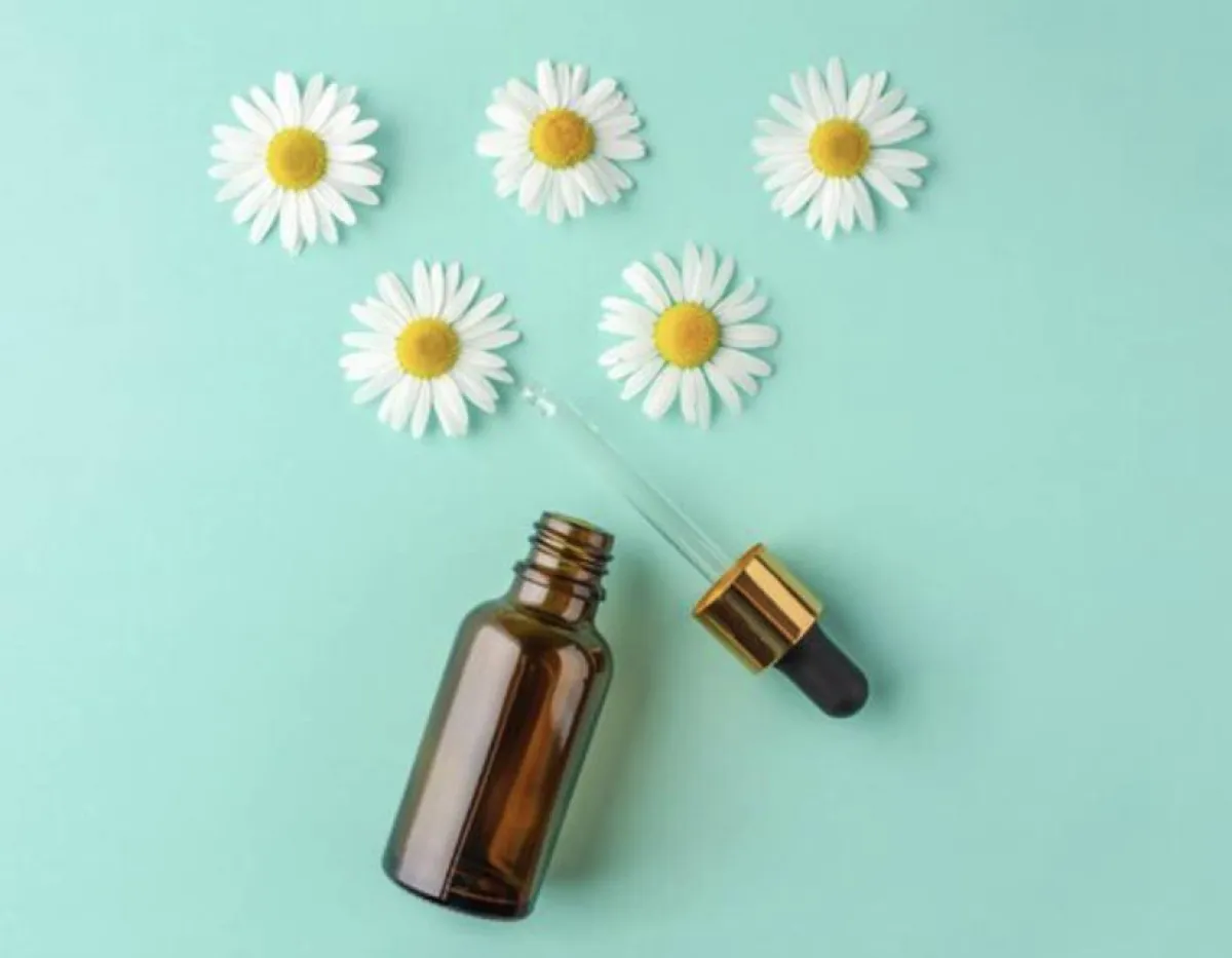 البابونج لعلاج التعرق الزائد في الوجه