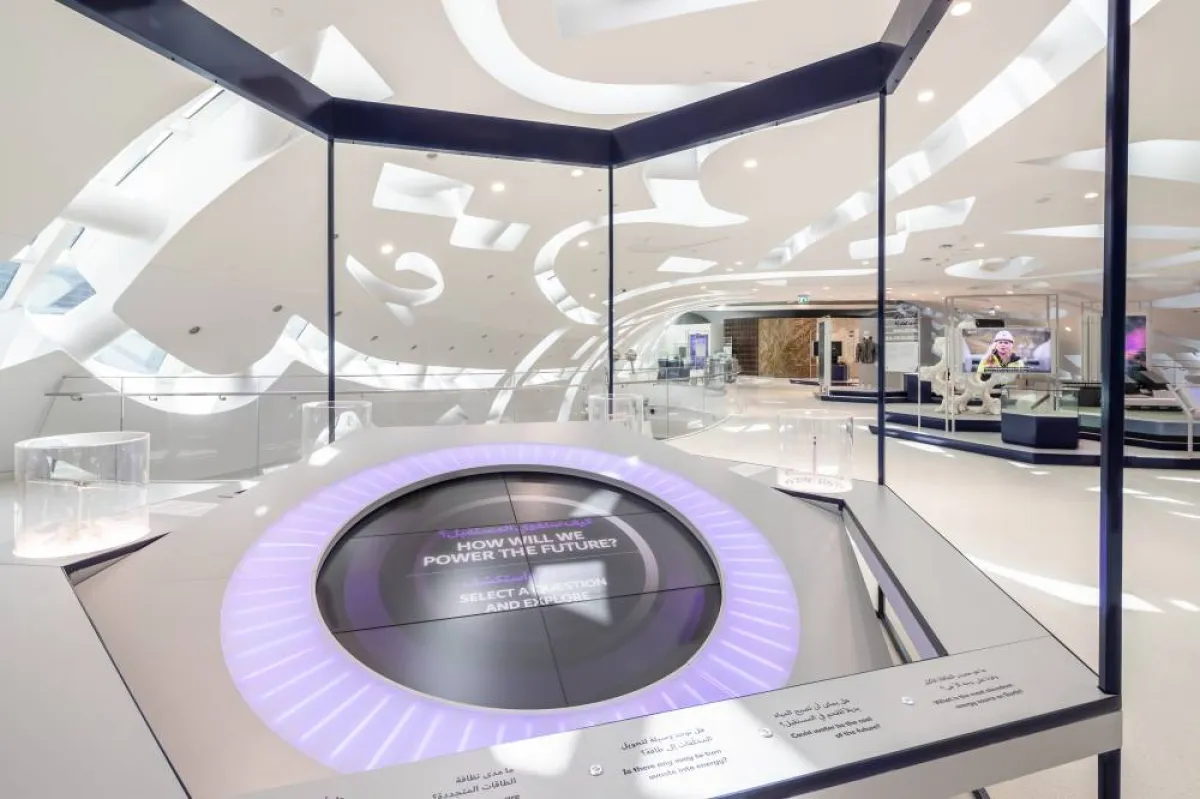 شراكة بين "متحف المستقبل" و"هيئة كهرباء ومياه دبي". الصورة من مكتب دبي الإعلامي