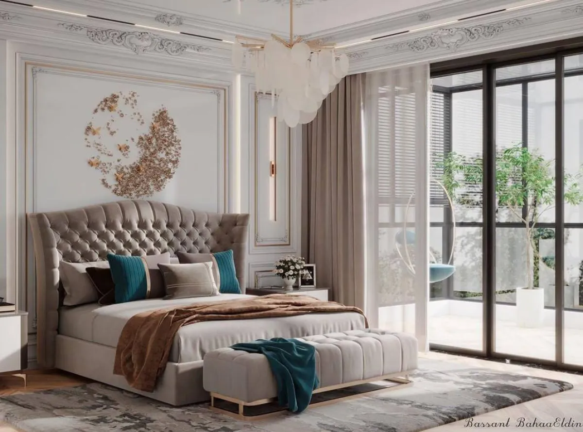 الزجاج يسمح بإطلالة ن المساحات الداخليّة على الخارج