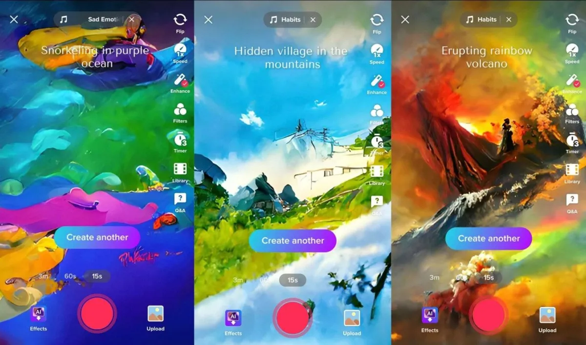 صورة الميزة الجديدة على تيك توك