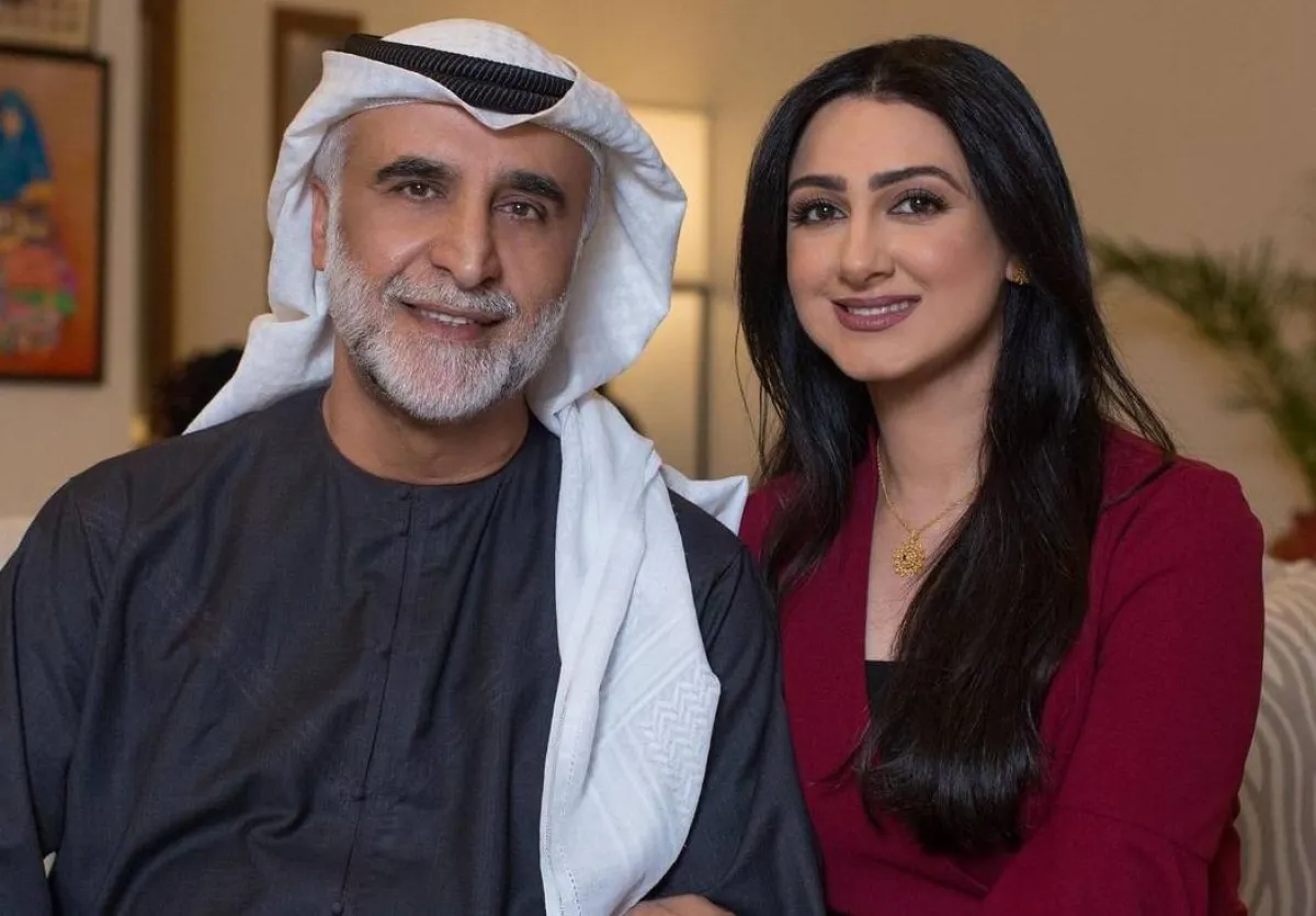 هيفاء حسين مع زوجها الفنان حبيب غلوم - صورة من صفحتها الرسمية على انستغرام