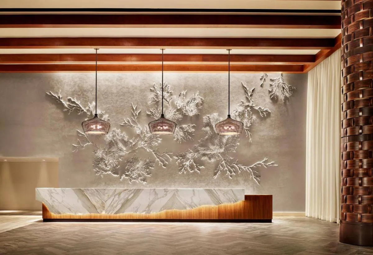 الـ"لوبي" في منتجع ألوهيلاني بيتش وايكيكي