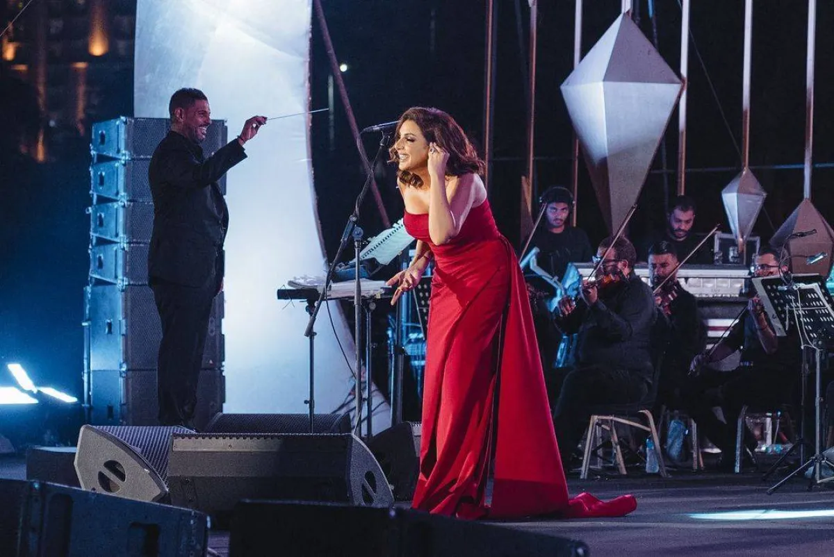 أنغام - الصورة من حسابها على انستجرام