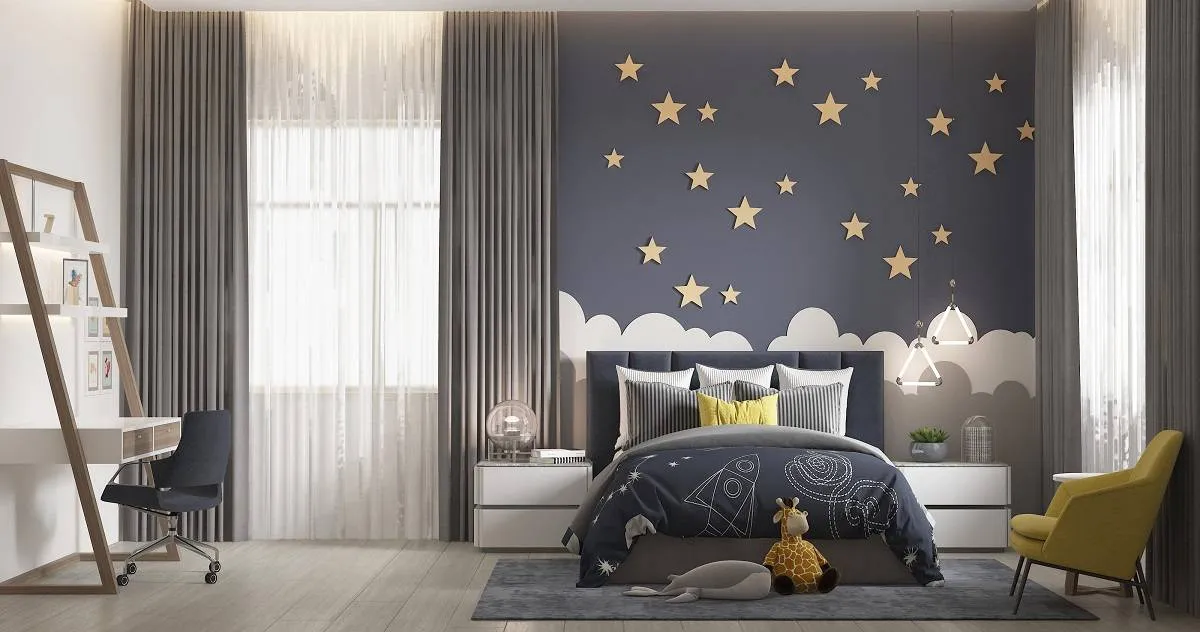 من الضروري التنسيق بين ألوان الجدران وتلك المتوافرة في المساحة بشكل كامل