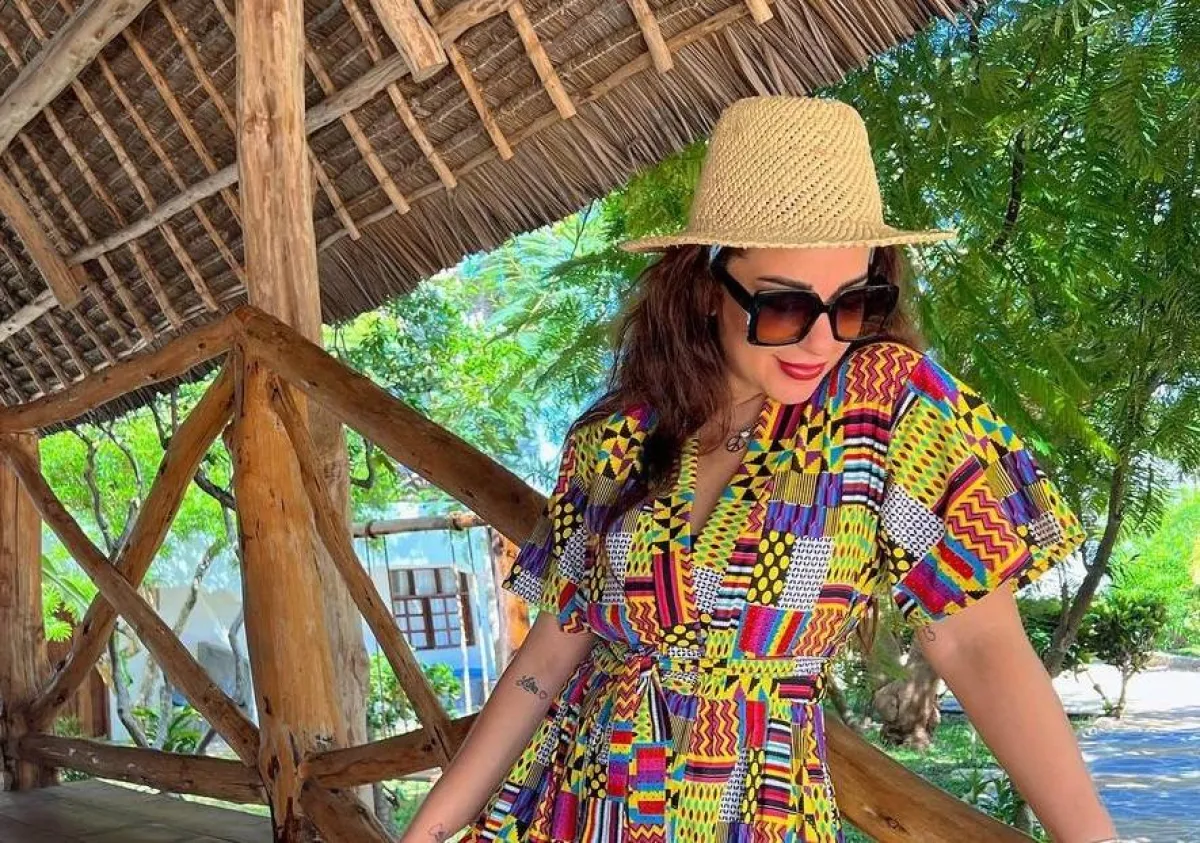 أسما شريف منير - صورة من حسابها على إنستجرام