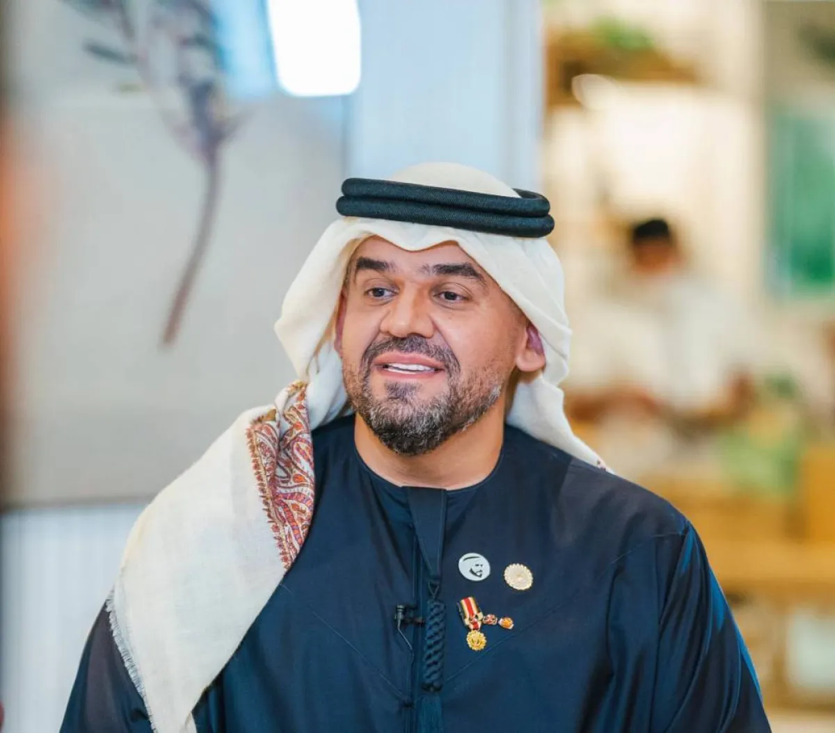 حسين الجسمي - الصورة من حسابه على انستغرام