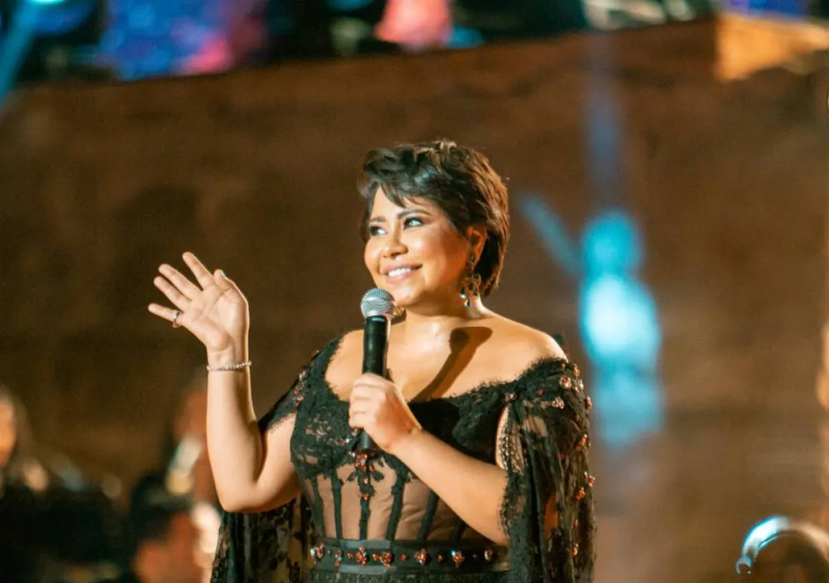 شيرين عبد الوهاب من حفل ختام مهرجان قرطاج - الصورة من حساب المهرجان على الفيس بوك