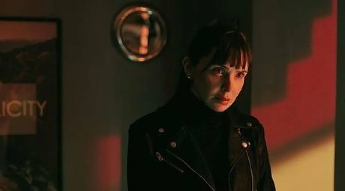 سمر مرسي من كواليس مسلسل  " منعطف خطر" - صورة من صفحتها على " انستغرام"