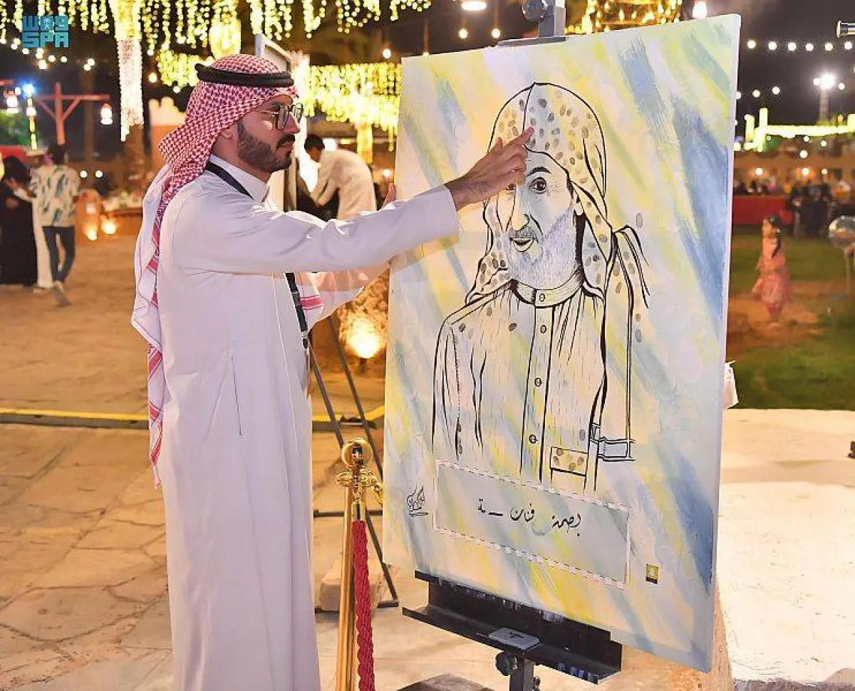 100 عمل فني يزين بيت حائل التراثي - الصورة من واس