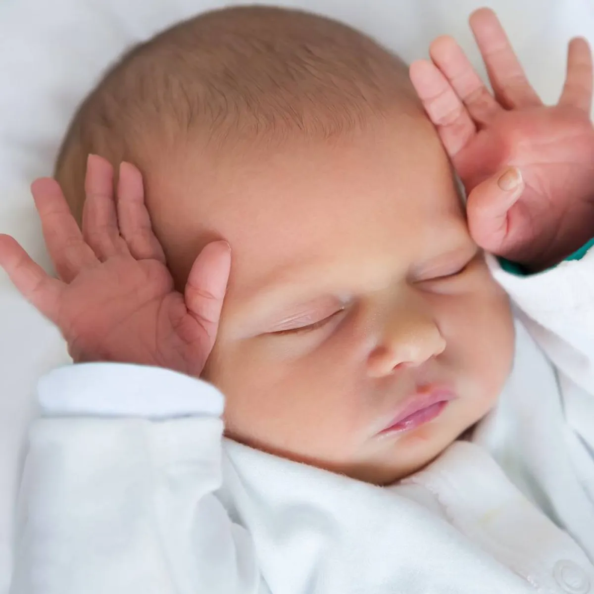 صورة لطفل نائم