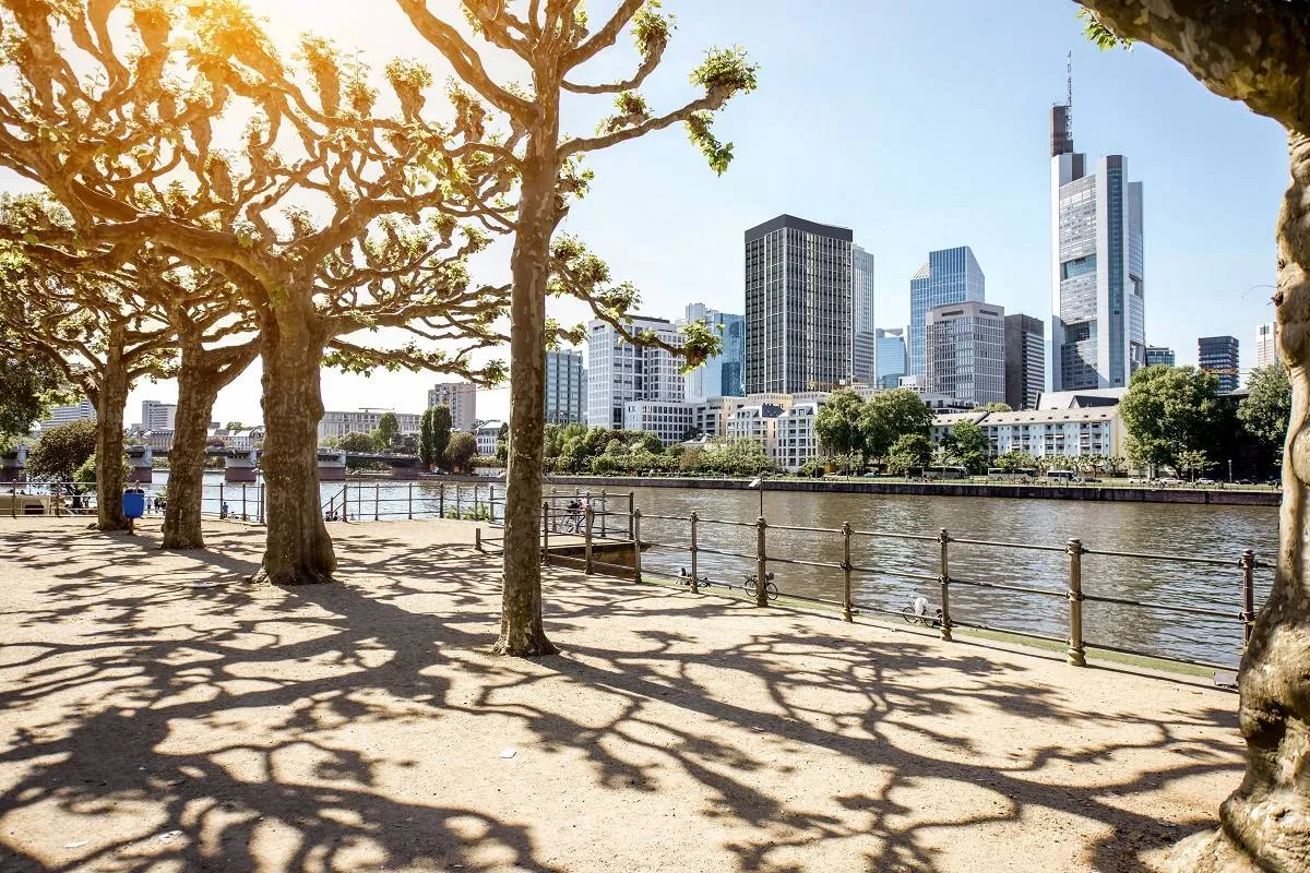 فرانكفورت هي واحدة من أكثر مدن العالم شهرة