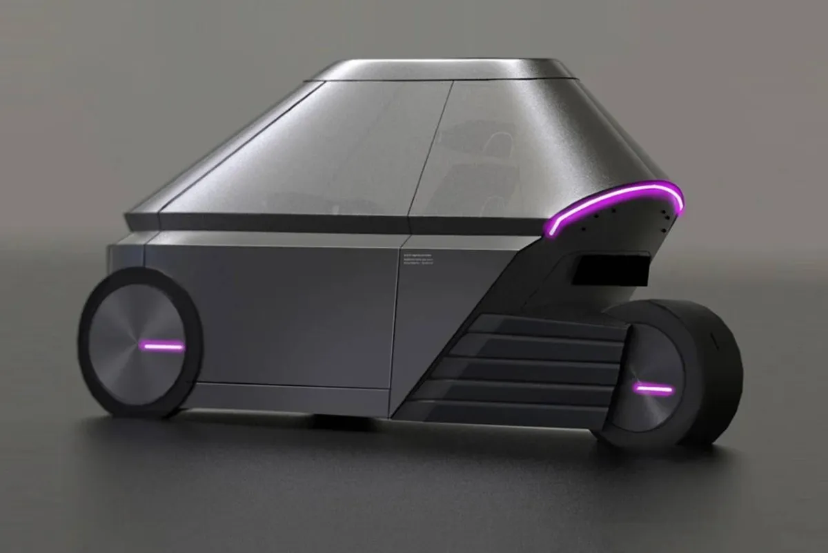 السيارة الهجينة للمدينة المستقبلية