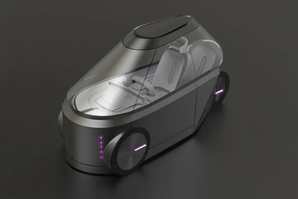 السيارة الهجينة للمدينة المستقبلية