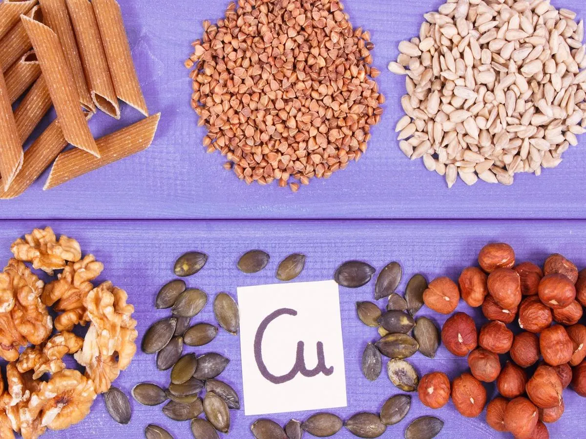 صورة لأطعمة تحتوي على النحاس