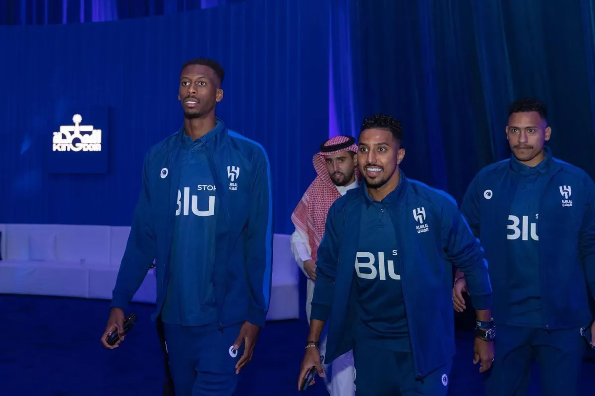 صورة بعض لاعبي فريق الهلال