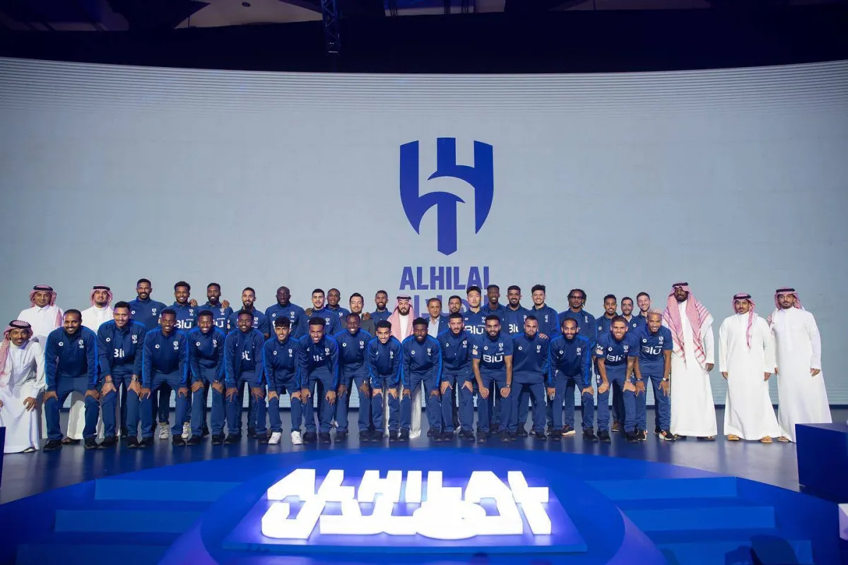 صورة لنادي الهلال السعودي في شكله الجديد