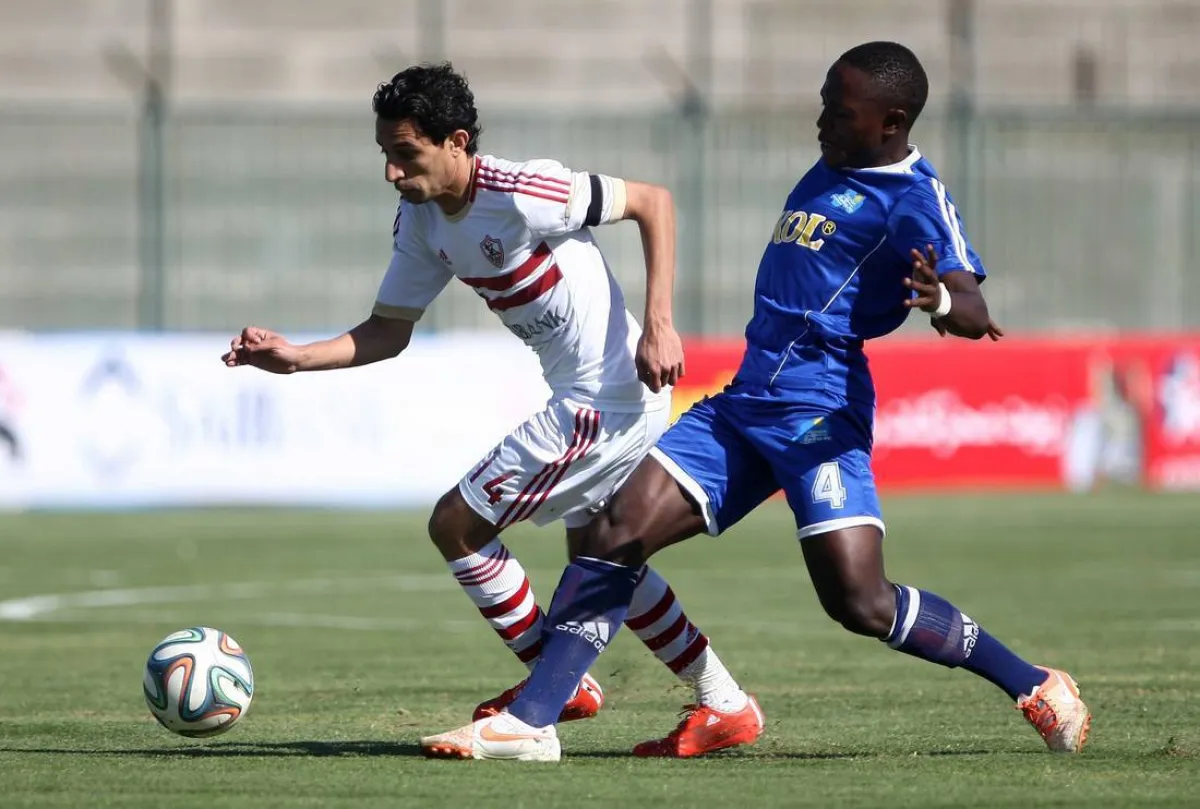 صورة لنجم الزمالك أيمن حفني