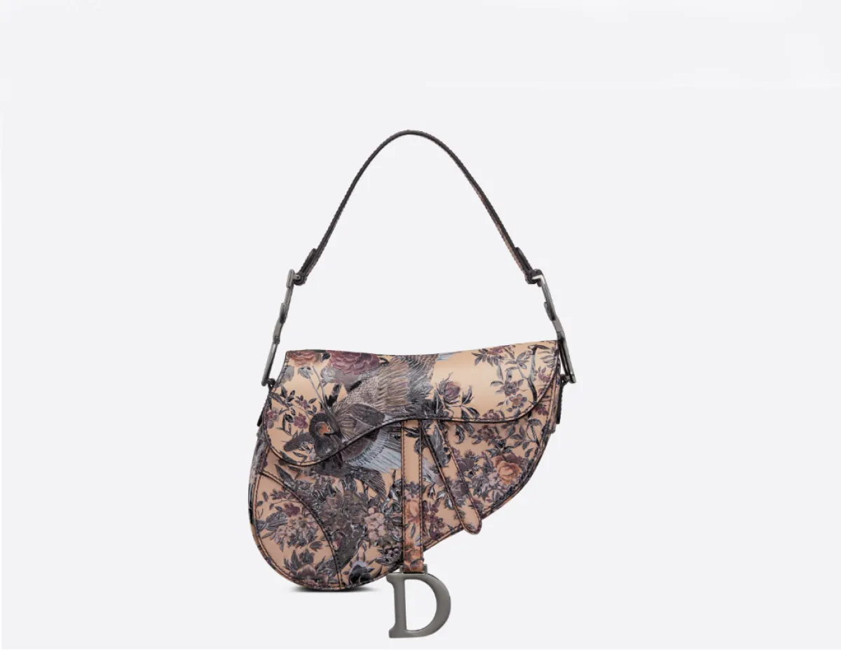 حقيبة مطبعة من ديور 