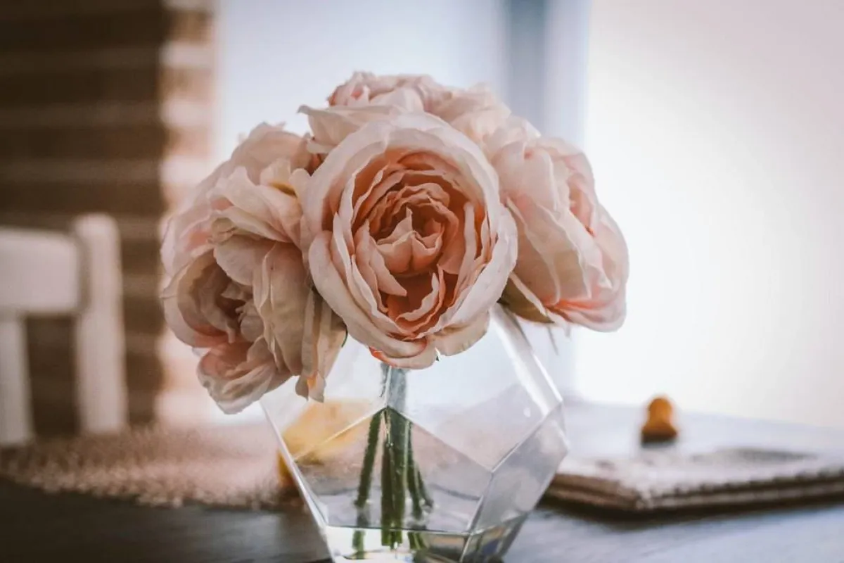 الورود تجمّل الديكور الداخلي