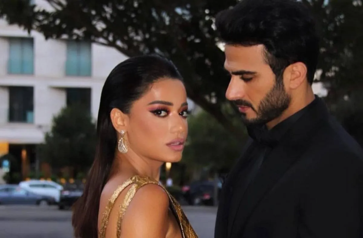 ألكسندر علوم ورحمة رياض - صورة من حسابه على إنستجرام