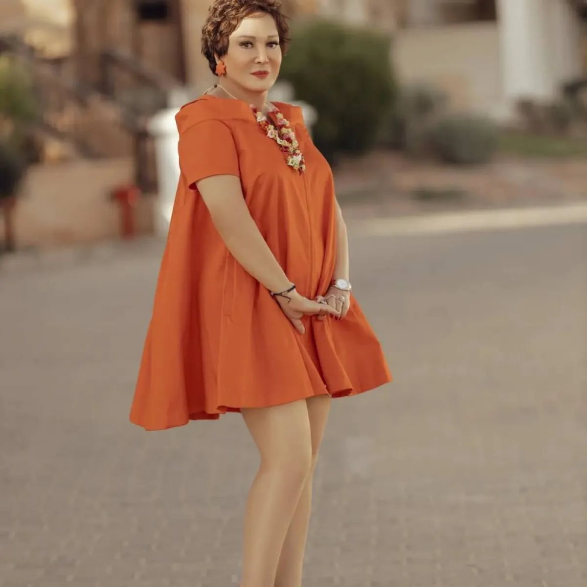 لبلة - الصورة من حسابها على فيسبوك