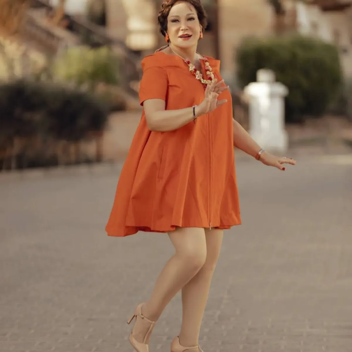 لبلة - الصورة من حسابها على فيسبوك