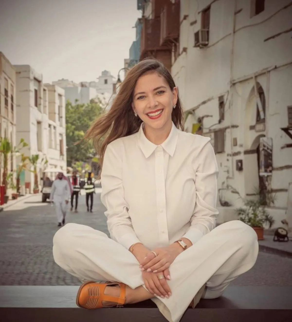 فاطمة البنوي - الصورة من حسابها على الانستجرام