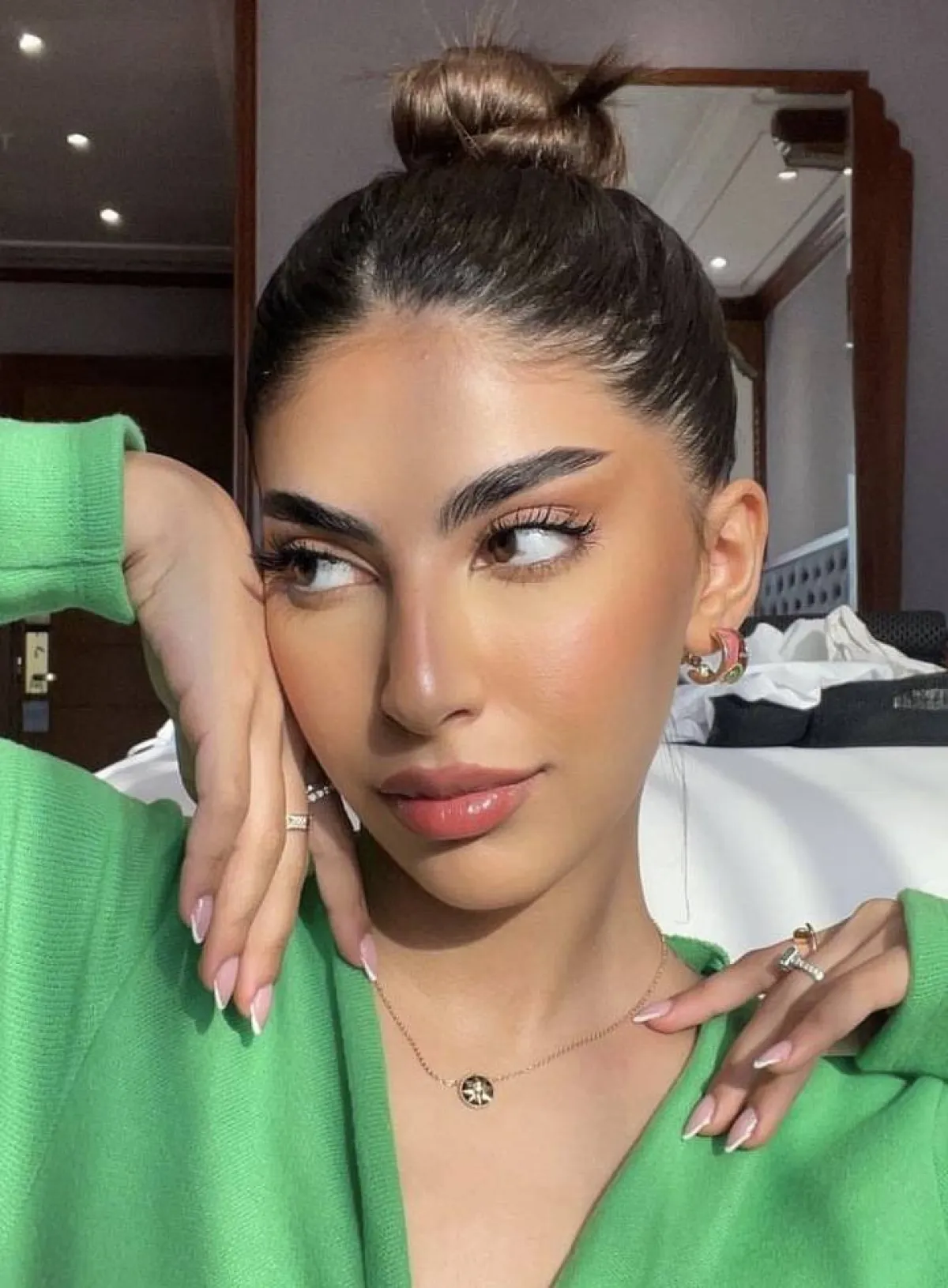 شوق محمد بالكعكة المرتفعة