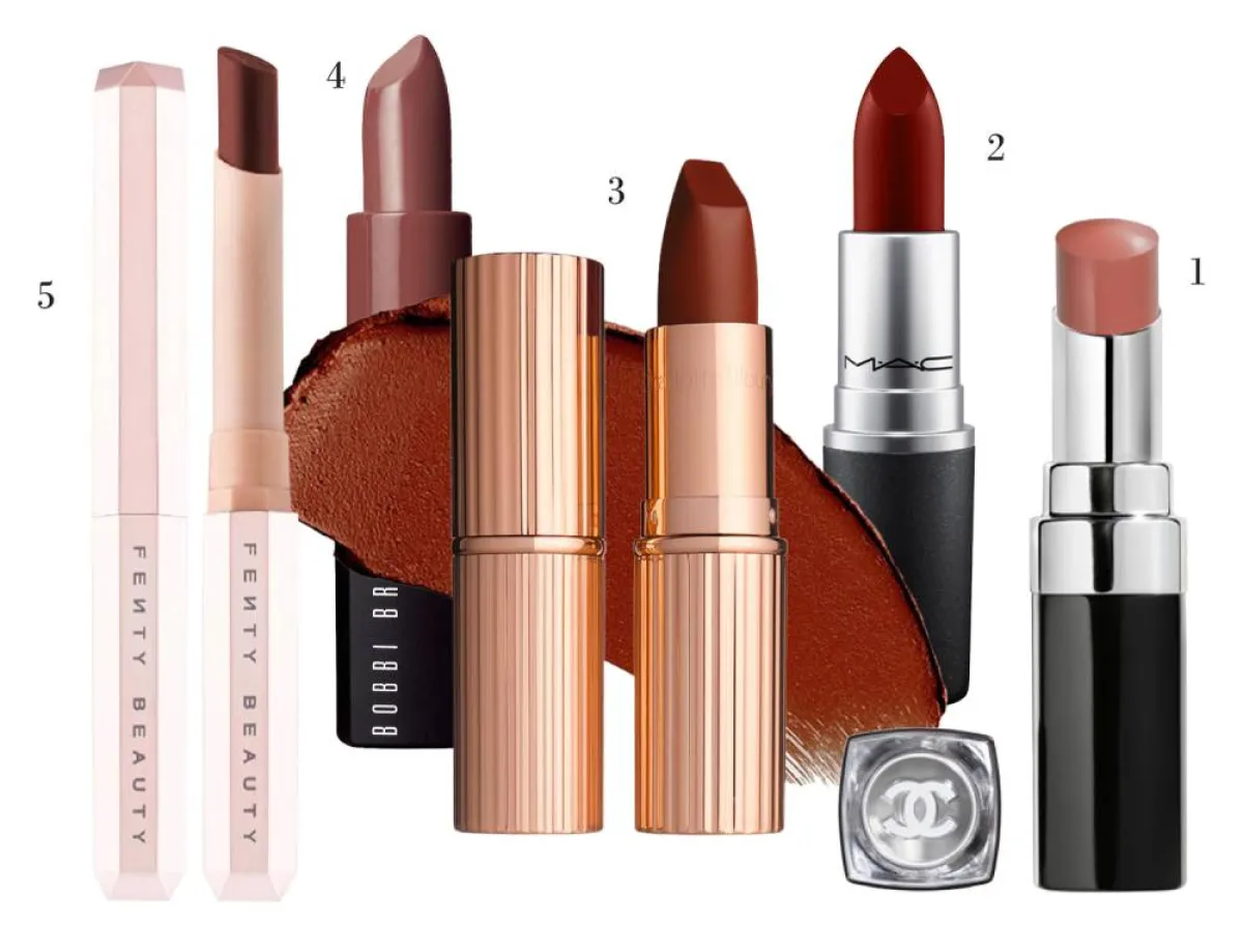 صيحة أحمر الشفاه البني Brown Lipstick