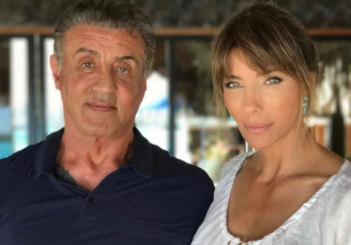 سلفستر ستالون وزوجته جينيفر فلافين- الصورة من حساب سلفستر ستالون على إنستغرام