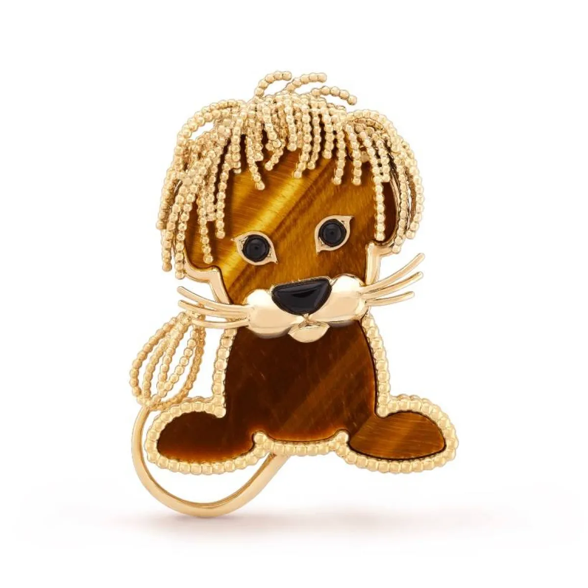 بروش  Lucky Animals lion من فان كليف أند آربلز Van Cleef & Arpels