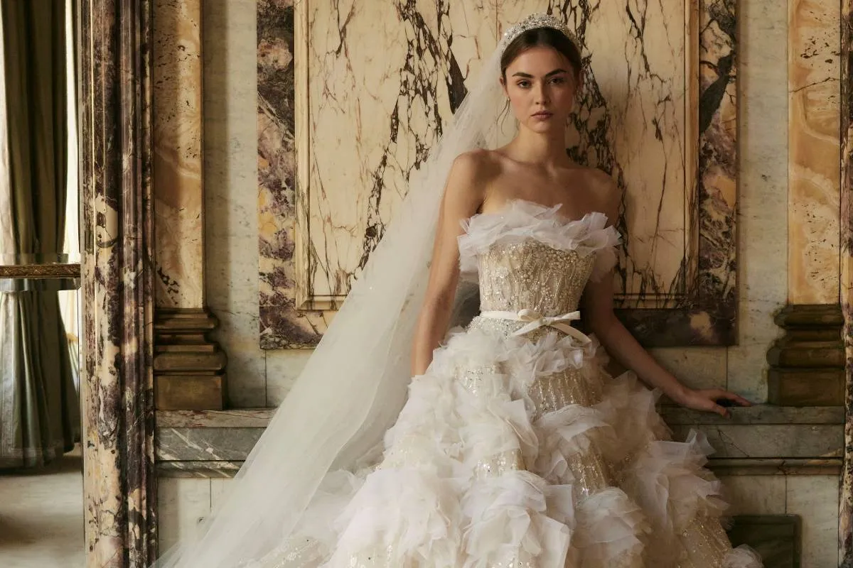 فساتين زفاف فخمة
